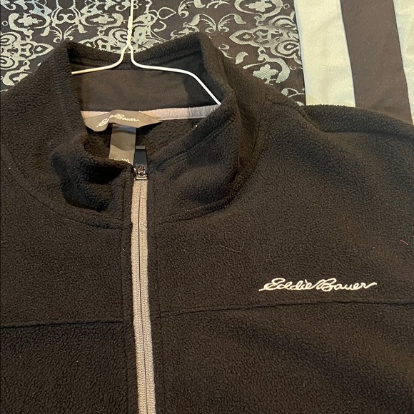 Eddie Bauer Dark Brown Fleece Vest - Picture 5 of 8